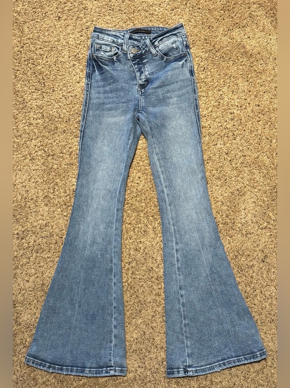 Flying Monkey | High Rise Super Flare Jeans | Size 22
